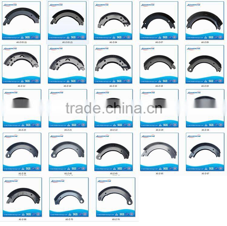 good fade resistance motorcycle brake shoes