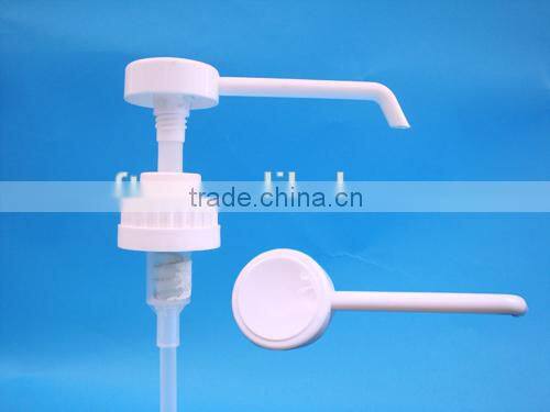 28mm ribbed plastic long sprayer lotion pump