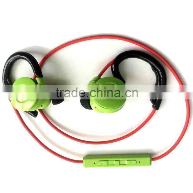 2015 hot selling wireless sport stereo bluetooth headsets with mic for call and music