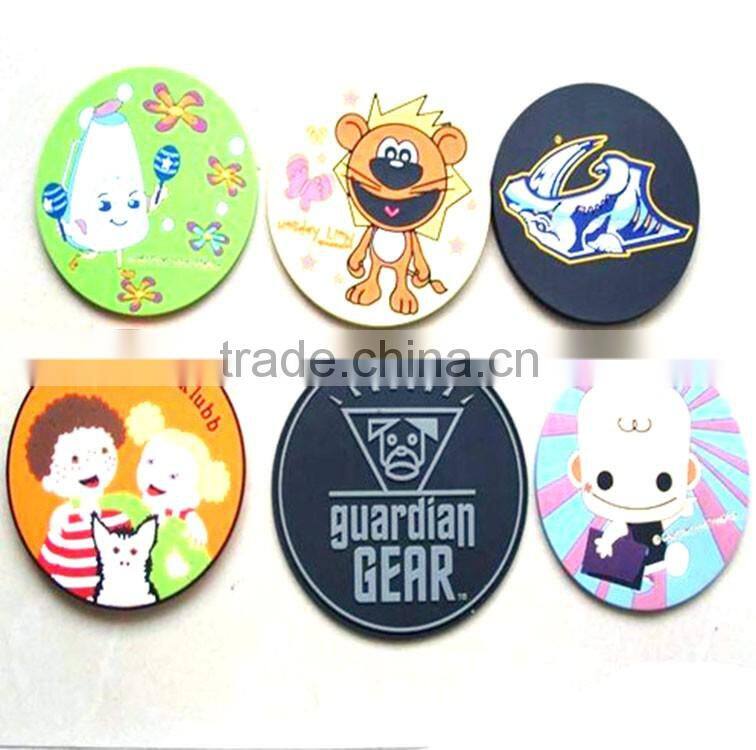 Wholesale creative custom silicone tea cup coaster, tasse coaster, beer coaster