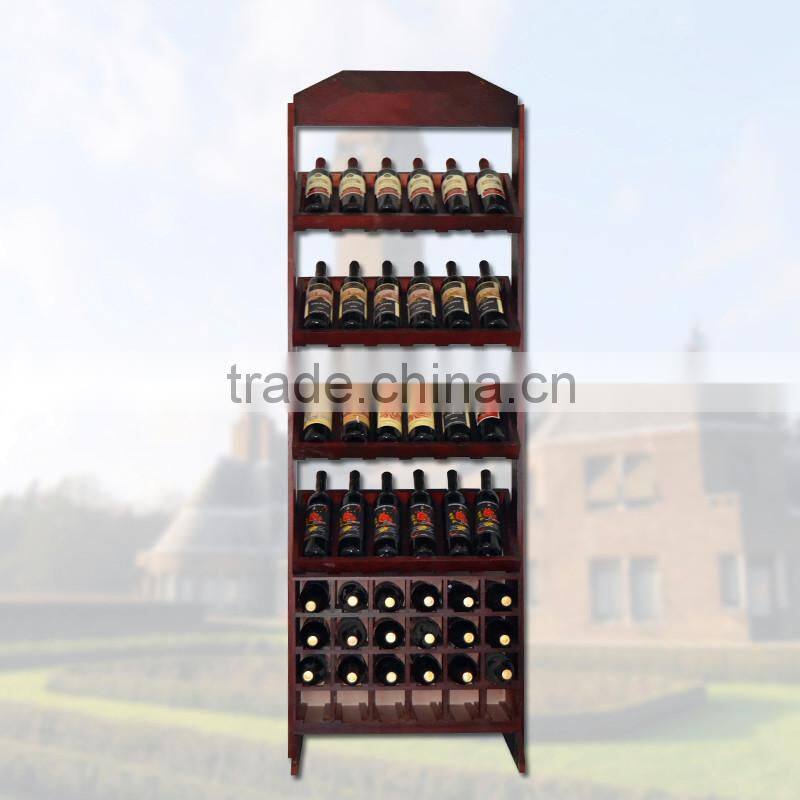 Custom wooden wine rack High quality Wooden wine rack,beer rack display shelf
