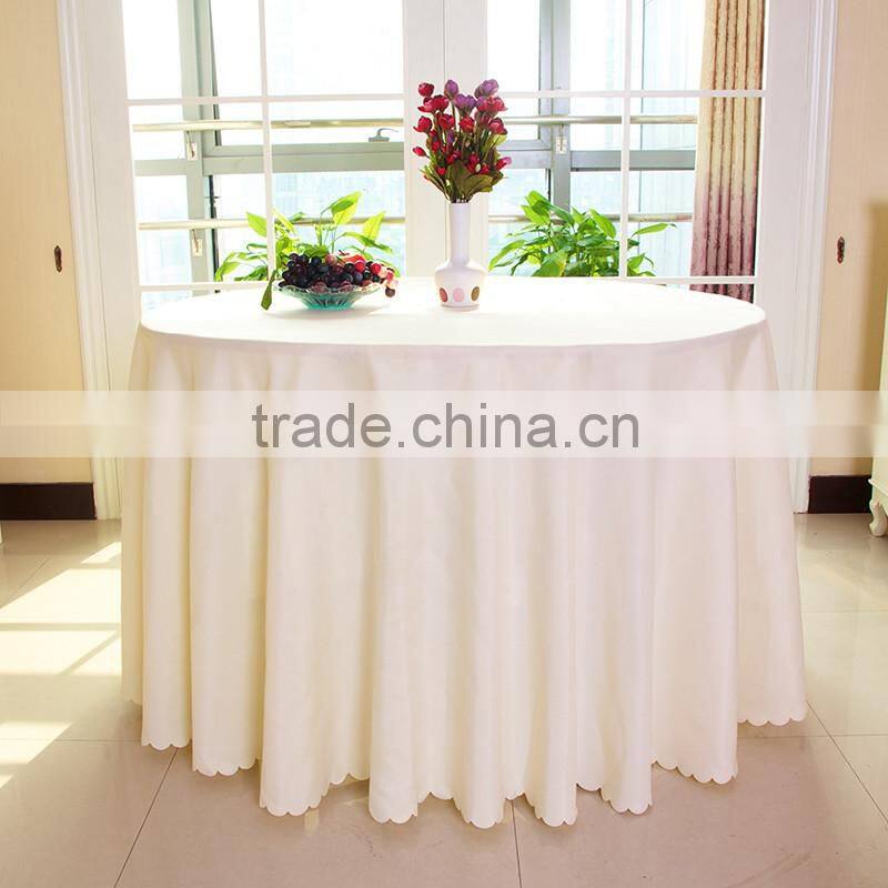 Polyester table cloth for wedding