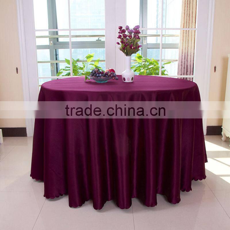 Polyester table cloth for wedding
