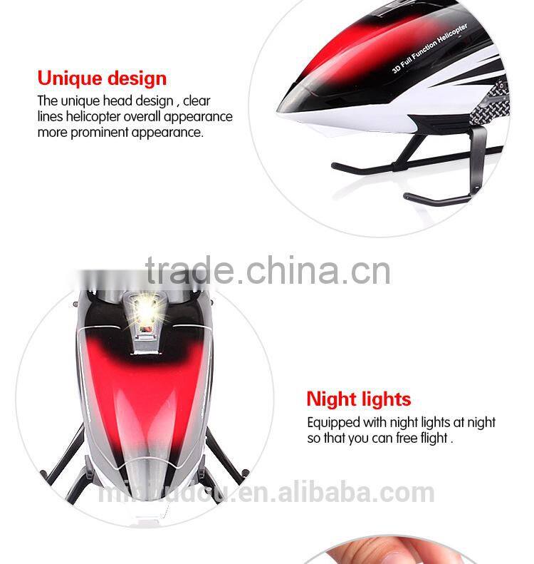 Minitudou RC toys 2.4G RC Helicopter 3Channel RC Mini Helicopter S33