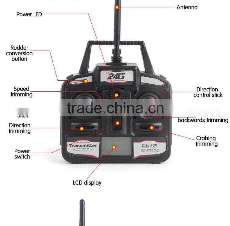 Mini drone HCW553 2.4G 4ch 4 AXIS 3D RFT RC QUADCOPTER drone