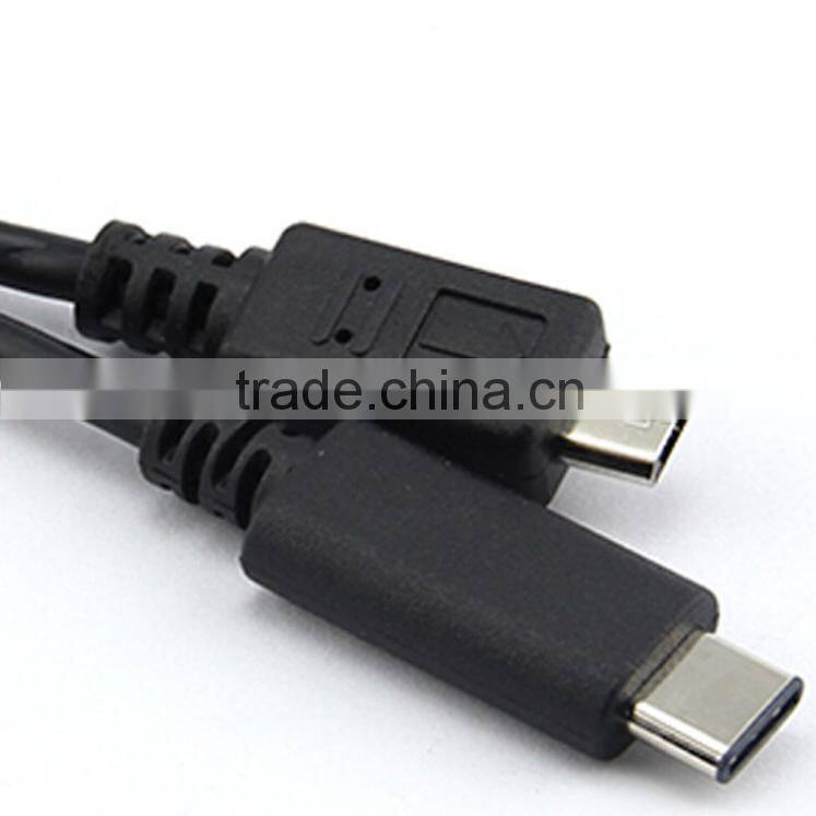 Super Speed USB 2.0 Micro B to Type C 3.1 Cable with high quality