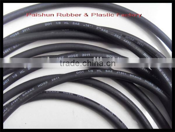 Flexible SAE J1401 hydraulic brake hose for automobile