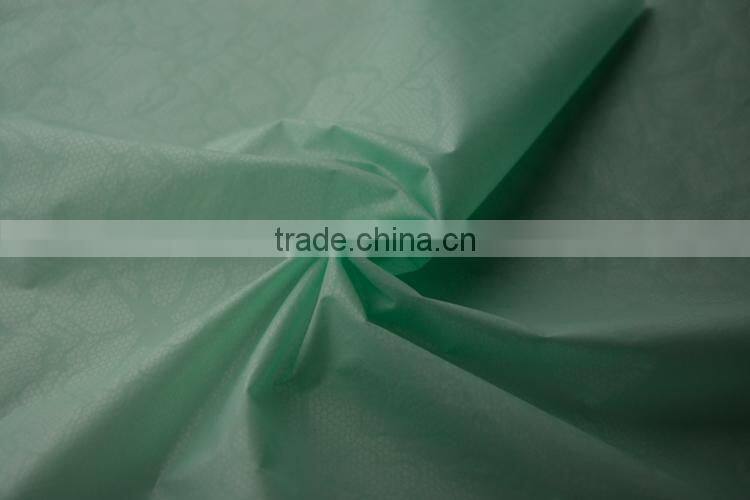 380 soft smooth tough waterproof umbrella raincoat fabric material sleepbag