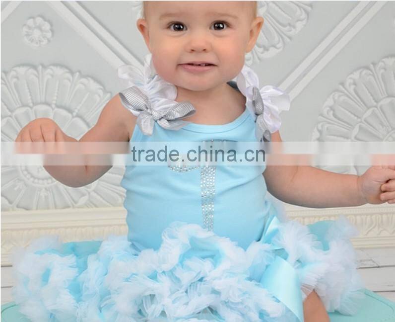 Lovely baby tutu dress,hot drilling,2014 Summer