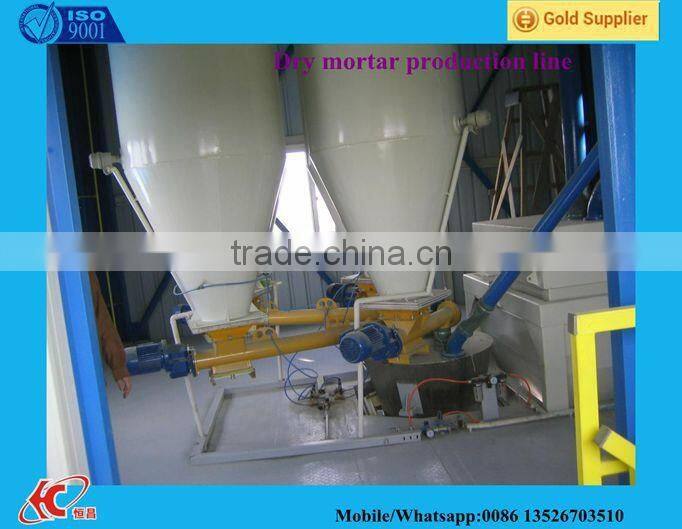 Dry mortar mixer dry mortar production line