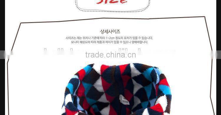 Hot Selling Cute Lovely Triangle Knitting Fashion Baby Winter Scarf