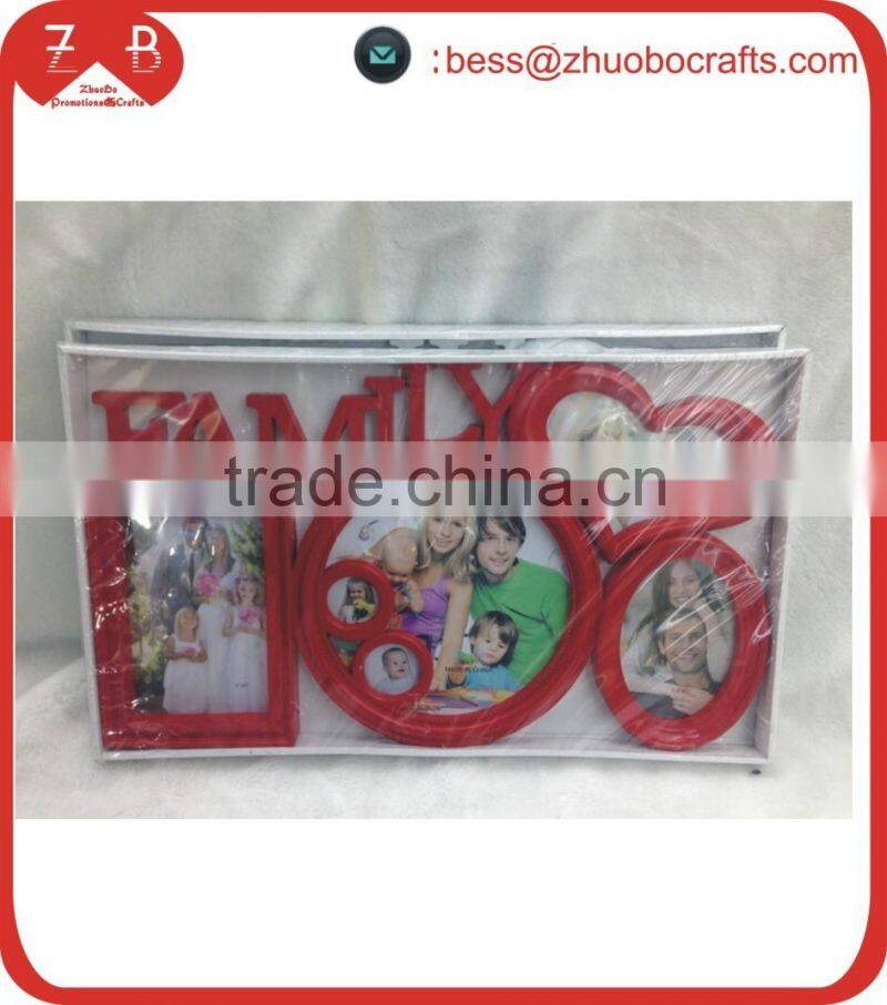 Combination of family photos frame,plastic photo frame,love photo frame