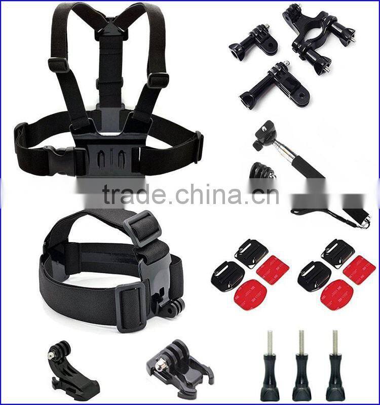 gopro accessories for gopro 4 accessories for gopro hero 4 for go pro camera accessories set Combo Kit
