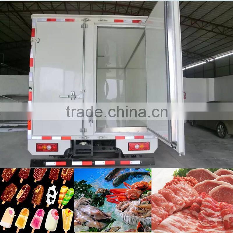 Metal trunk insulated and refrigeration truck body