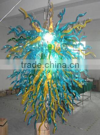 Modern orange glass pendant lamp, Hand Blown glass pendant light for chandelier RT8021-3