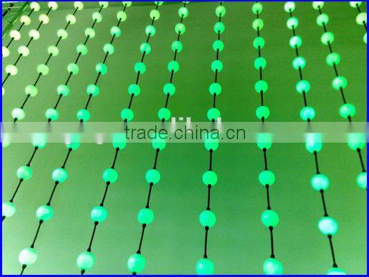 color changing DMX 3D ball for outdoor 100% waterproof ball curtain