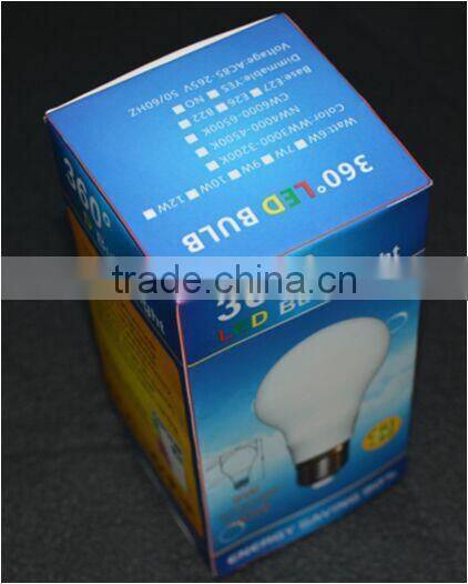 High quality AC85-265V SMD2835 non-dimmable E27 3w ceramic led bulb