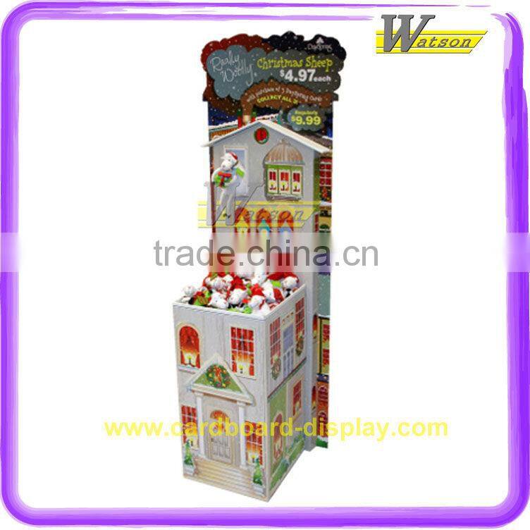 Durable supermarket promotion daily items Cardboard Display Shelf