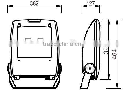 Energy saver ip67 ip65 led outdoor flood light 100w Replace Metal halide lamps 450W-SLH3040