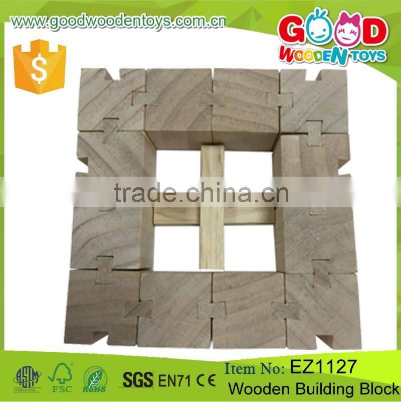 Continued Selling Kids Colorful Block Toys Educational Wooden Building Block for Children