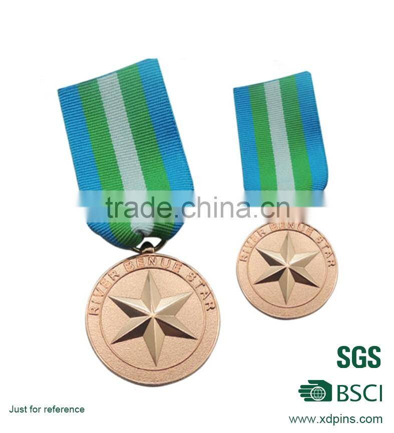 Gold plated souvenir metal cheap wholesale custom sport metal meda