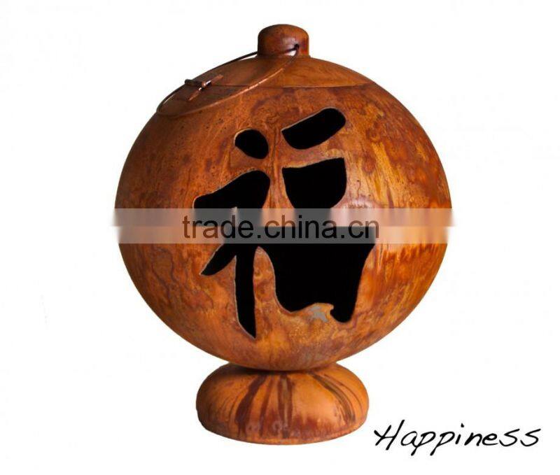 Metal Sphere Fire Pit Ball