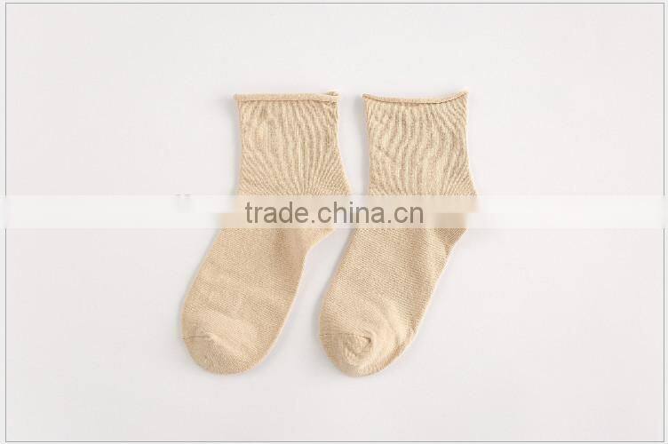 soft cotton new fashion ankle socks for girls and women