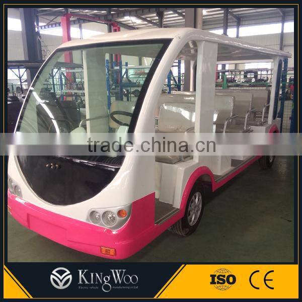 Kingwoo new design 14 seat electronic tour bus
