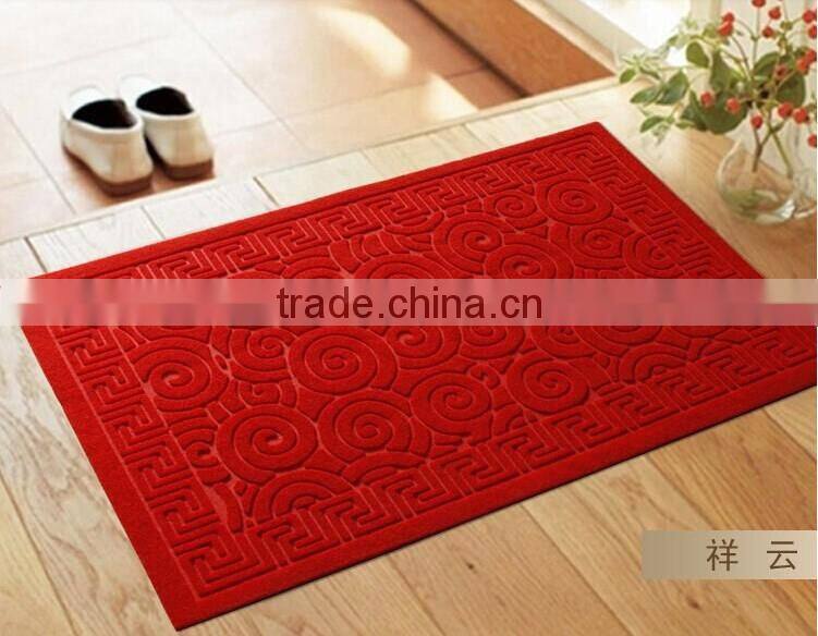 Bathroom plain door mat