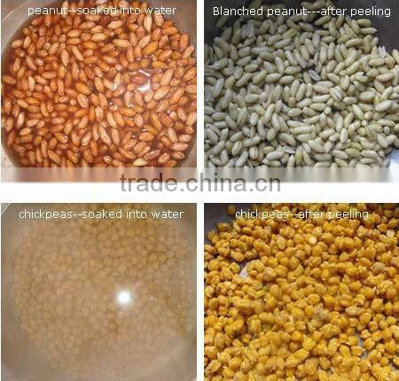 Chickpea peeling machine/ PEANUT peeling machine with CE certification
