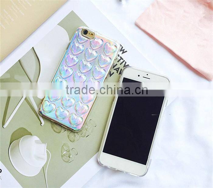 wholesale shockproof 3d glitter tpu case for iphone 6 6s 4.7