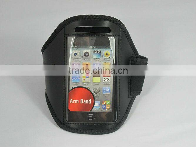 Wholesale custom sport armbag for running /comfortable sport gym armband adjustable strap