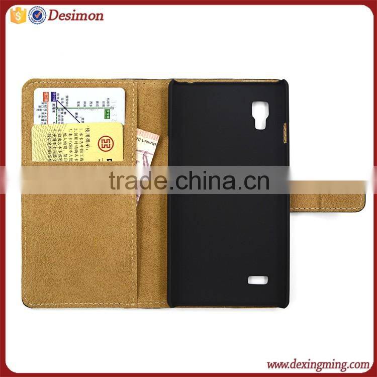 Desimon flip leather mobile phone case for LG L9