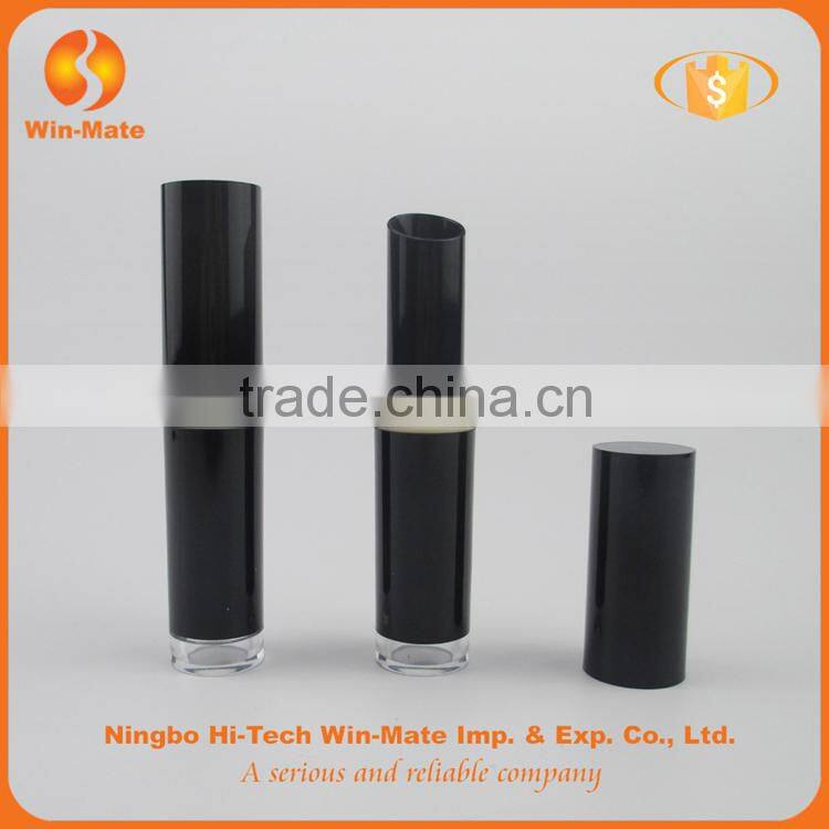 free sample lead free ABS cylinder lipstick tubes