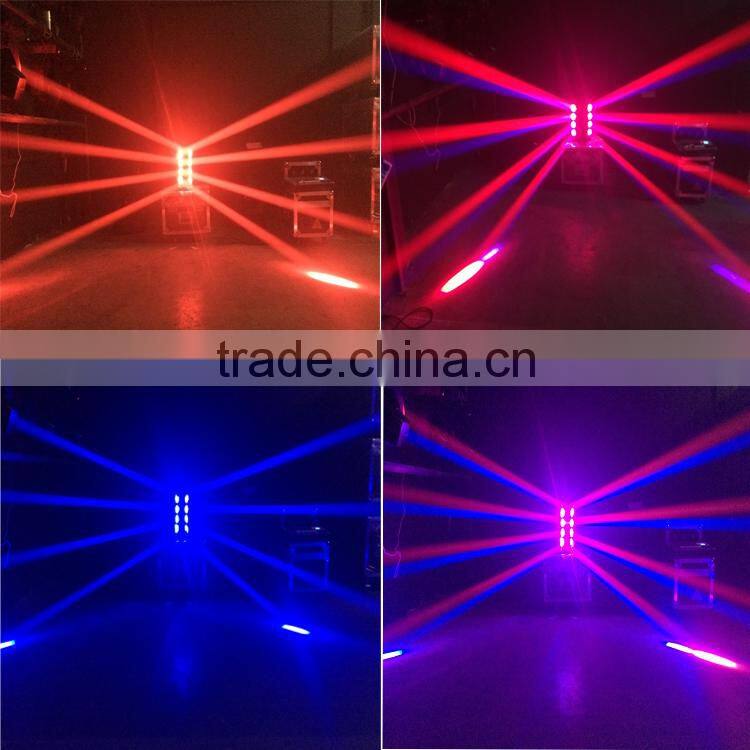 8*10W LED Sharpy Moving Beam Spider Stage Light