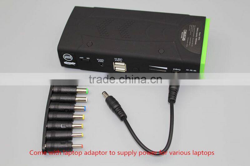 12000mAh Car Jump Starter Mobile Phone Power Bank Emergency Battery Charger