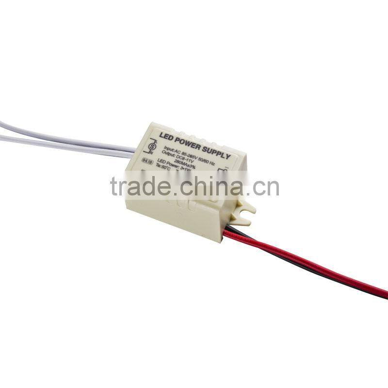 3W AC85-265V LED spot light 210LM Crystal shade +Stainless steel chassis for corridor washroom