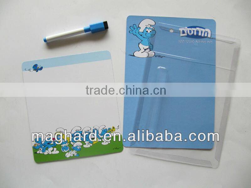 Custom flexible magnetic board with marker / promotional magnetic whiteboard