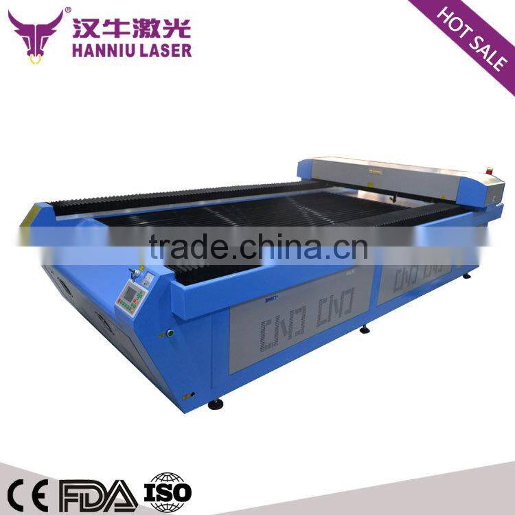 China factory supply HQ-1325 150w 260w metal and non-metal co2 laser cutting machine