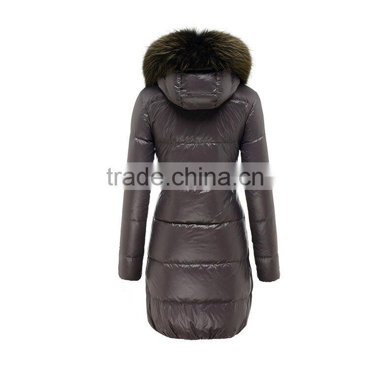 Ladies Fashion Winter Jacket, 2015-2016 designed women long coat,winter down jackets