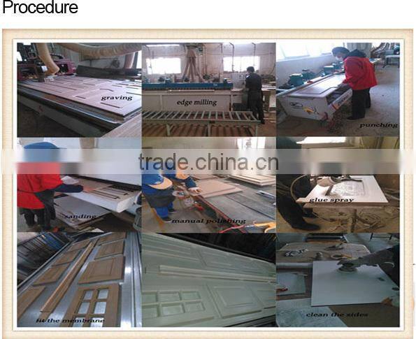 new Europe stype kitchen cabient in hot sell with handle