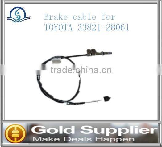 Brand New Brake cable for TOYOTA 33821-28061 with high quality and most competitive price.