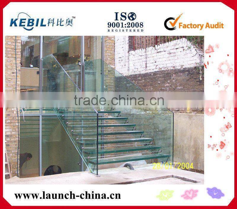 glass stair treads