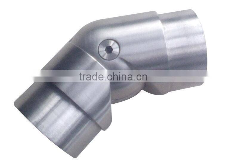 304 316 stainless steel round steel tube connectors