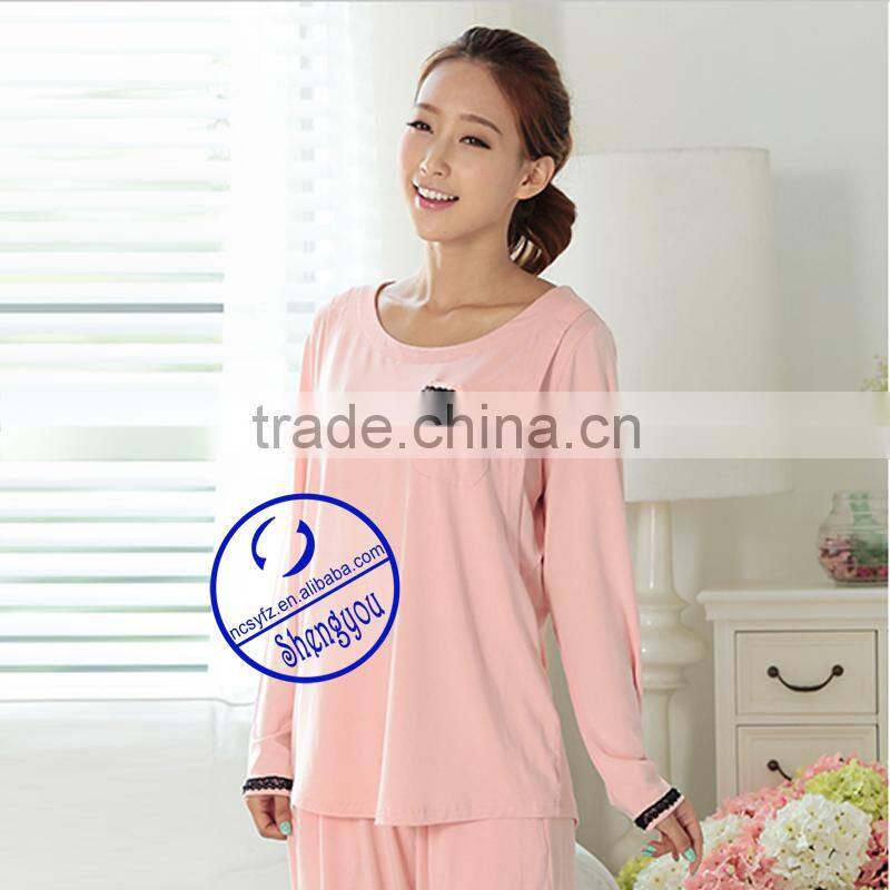 wholesale 100 cotton maternity clothes breastfeeding top