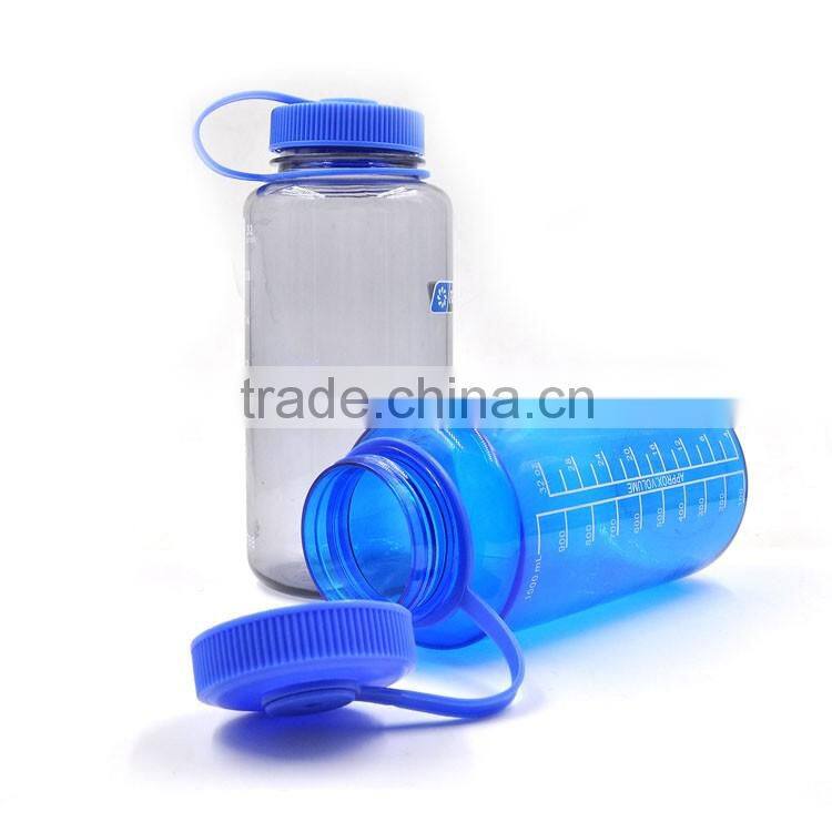 1 Liter BPA free Plastic Wide Mouth Sport Water Bottle Wholesale - Tritan Safe Material