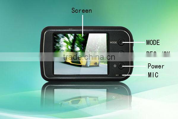 external car dvr camera 2.4 inch LCD Wide Dynamic technology GPS G-sensor 4X digital zoom dvr camera