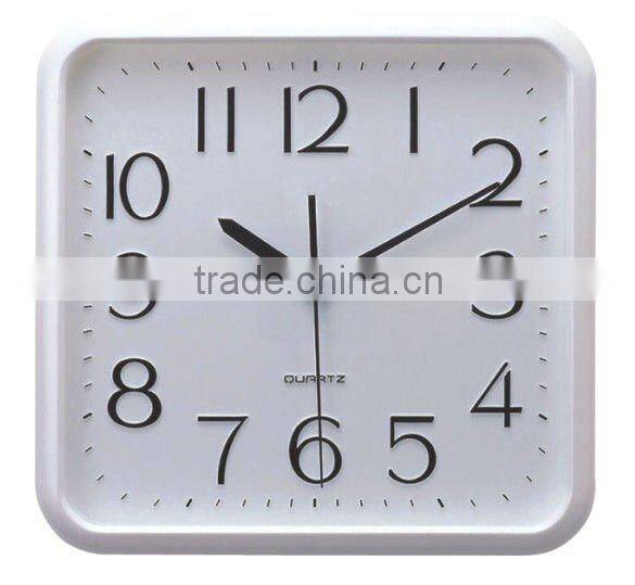 square wall mounted clock, decorative wall clock