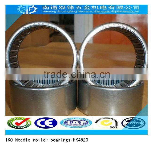 Drawn cup IKO HK4520 needle roller bearings