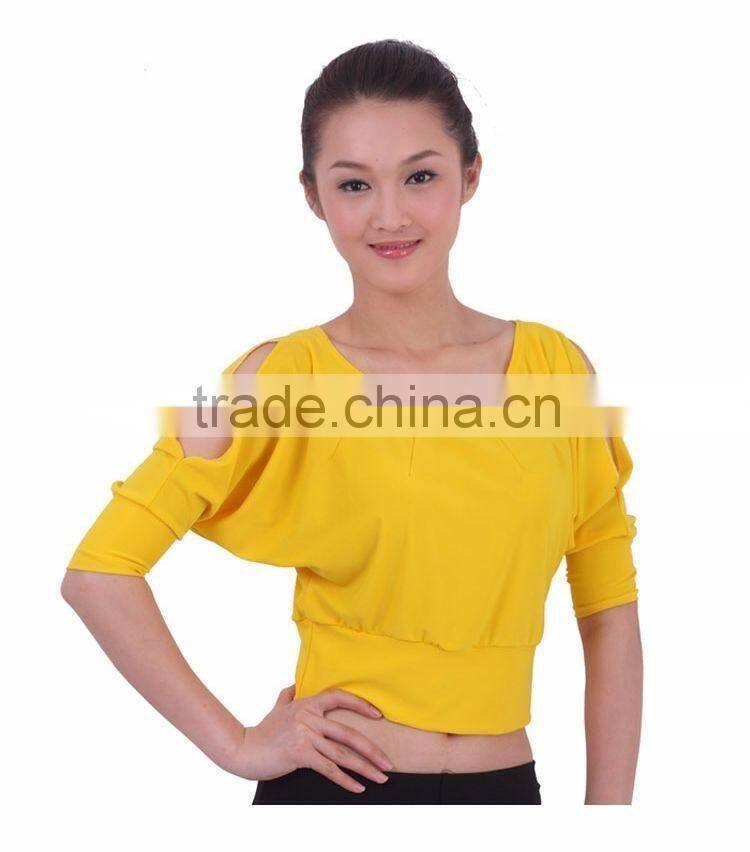 2016 High quality cheap women cotton red tribal belly dance tops dancing costume top for sale